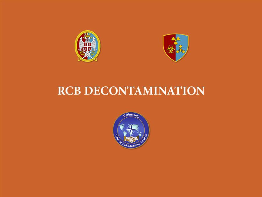 CBRN Decontamination Procedures course